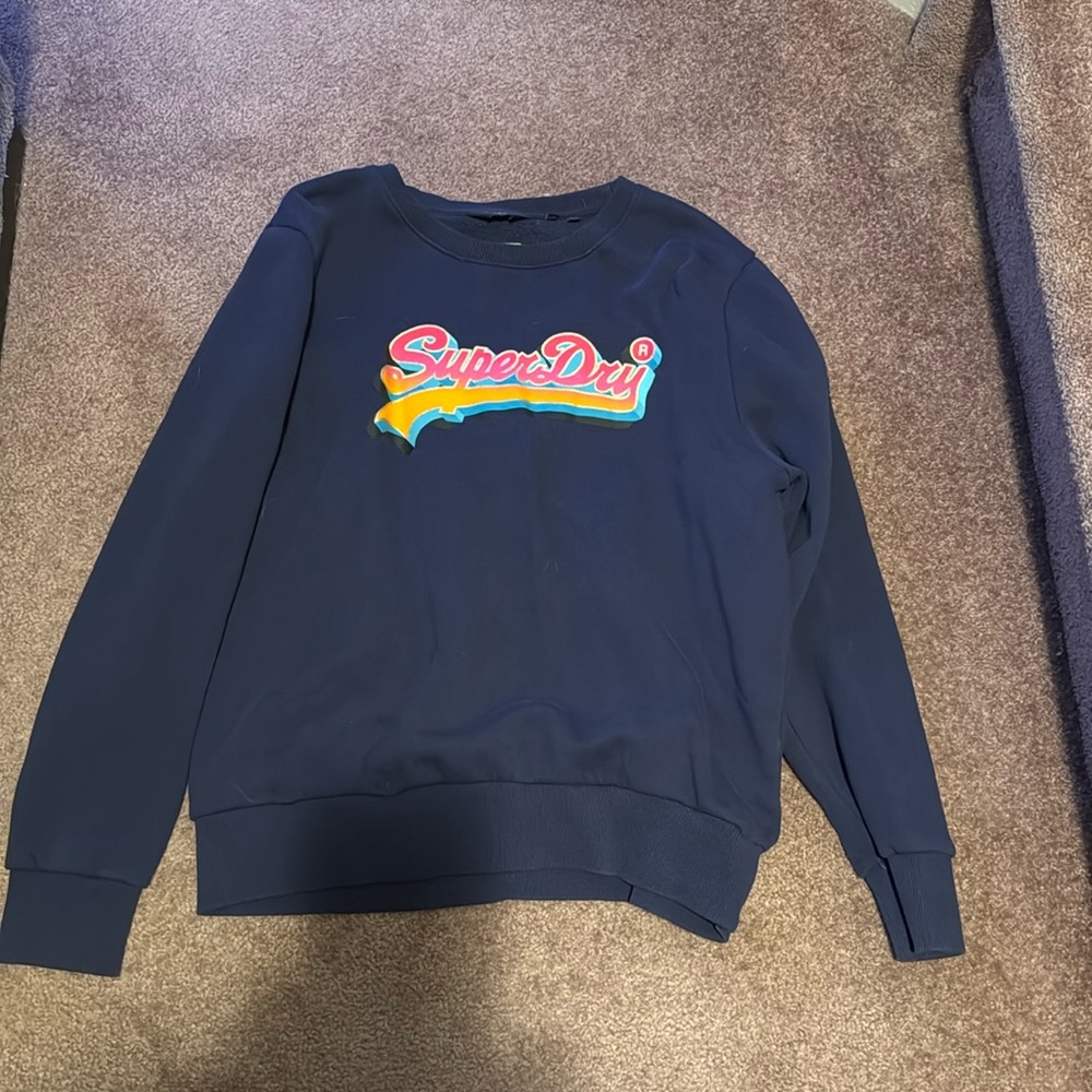 SuperDry Sweatshirt Sz 12 ladies